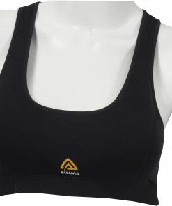 Aclima HotWool Brassière de sport Femme, noir