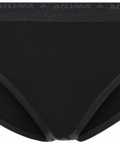 Aclima Lightwool Slips Femme, noir