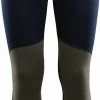 Aclima LightWool Reinforced Collants sous-vêtements Homme, bleu/vert