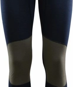 Aclima LightWool Reinforced Collants sous-vêtements Homme, bleu/vert