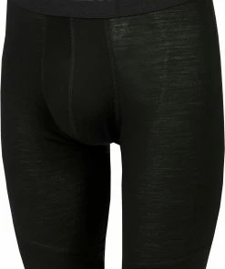 Aclima LightWool Long Shorts Men, noir