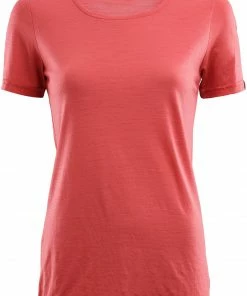 Aclima LightWool T-shirt manches courtes Femme, rouge