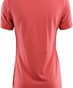Aclima LightWool T-shirt manches courtes Femme, rouge -Sous-vêtements Soldes aclima lightwool ss t shirt women baked apple 2 1