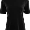 Aclima LightWool T-shirt de corps Femme, noir -Sous-vêtements Soldes aclima lightwool undershirt tee women jet black 1