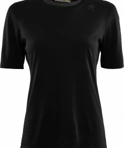 Aclima LightWool T-shirt de corps Femme, noir