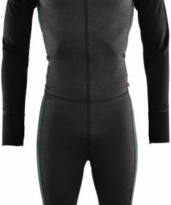 Aclima WarmWool Combinaison 3/4 Homme, gris/noir