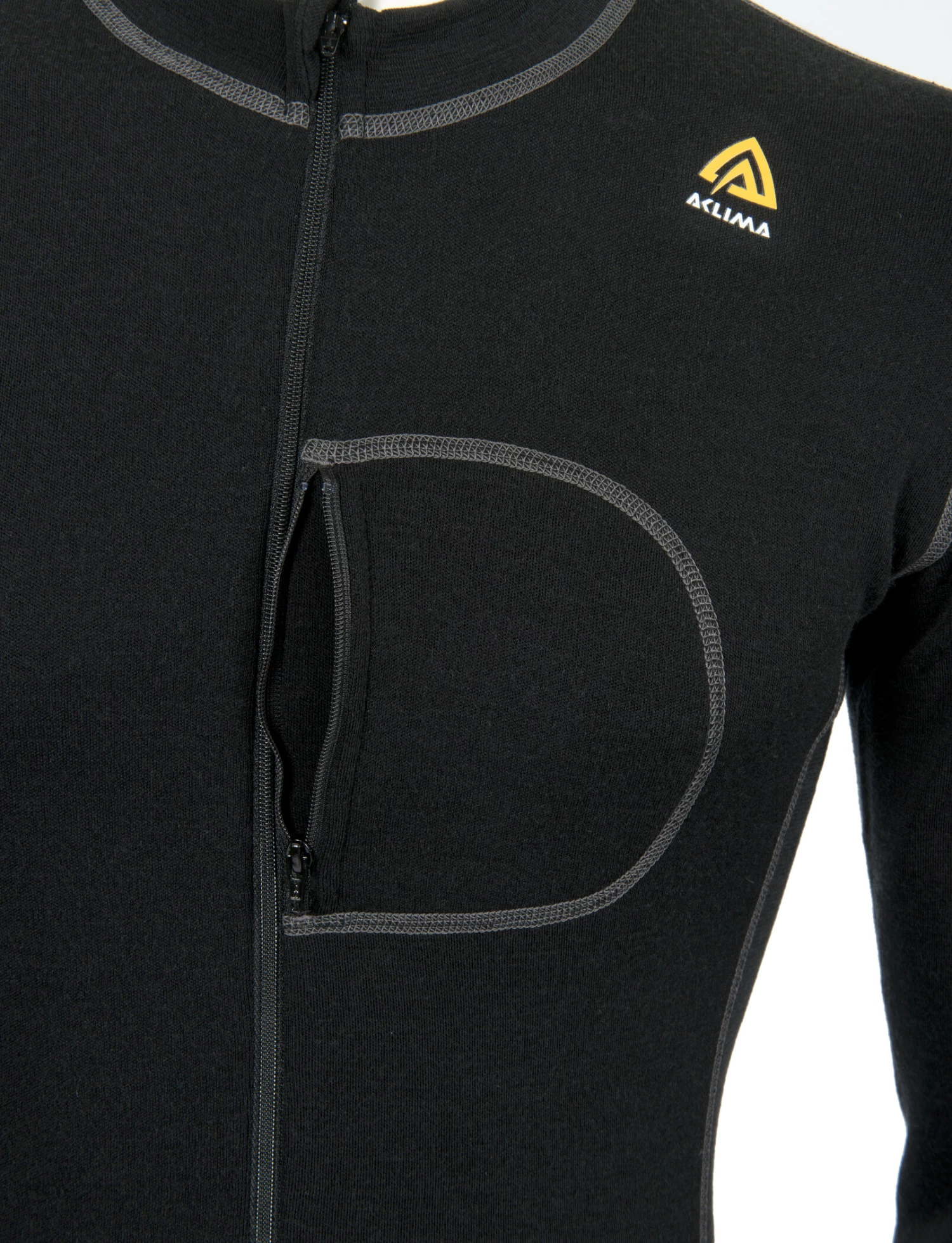 Aclima WarmWool Combinaison, noir 7 Aclima WarmWool Combinaison, noir – Image 5