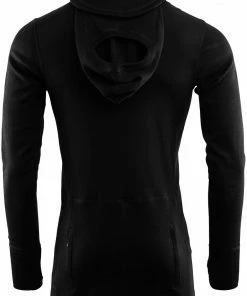 Aclima WarmWool Sweat à capuche Homme, noir -Sous-vêtements Soldes aclima warmwool hood sweater men jet black 2 1
