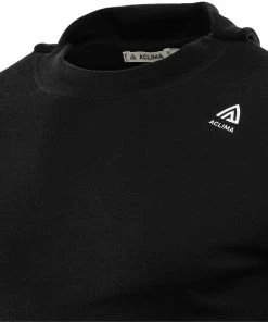 Aclima WarmWool Sweat à capuche Homme, noir -Sous-vêtements Soldes aclima warmwool hood sweater men jet black 3 1