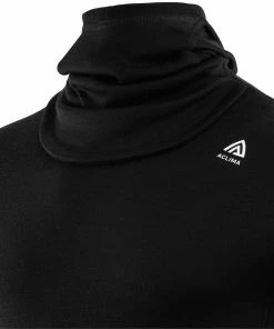 Aclima WarmWool Sweat à capuche Homme, bleu/rouge -Sous-vêtements Soldes aclima warmwool hood sweater men jet black 4