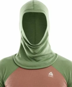 Aclima WarmWool Sweat À Capuche Femme, bleu -Sous-vêtements Soldes aclima warmwool hood sweater women dill cognac nature 4 2