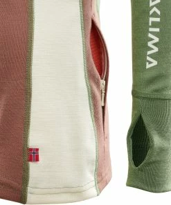 Aclima WarmWool Sweat À Capuche Femme, bleu -Sous-vêtements Soldes aclima warmwool hood sweater women dill cognac nature 5 2