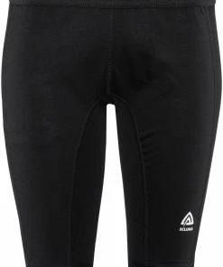 Aclima WarmWool Long Shorts Windstop Women, noir