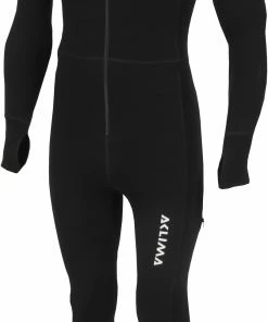 Aclima WarmWool Combinaison Homme, noir