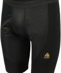 Aclima WarmWool Sous-vêtement Coupe-vent Homme, noir