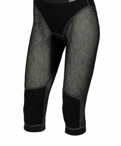 Aclima WoolNet Collant 3/4 Femme, noir