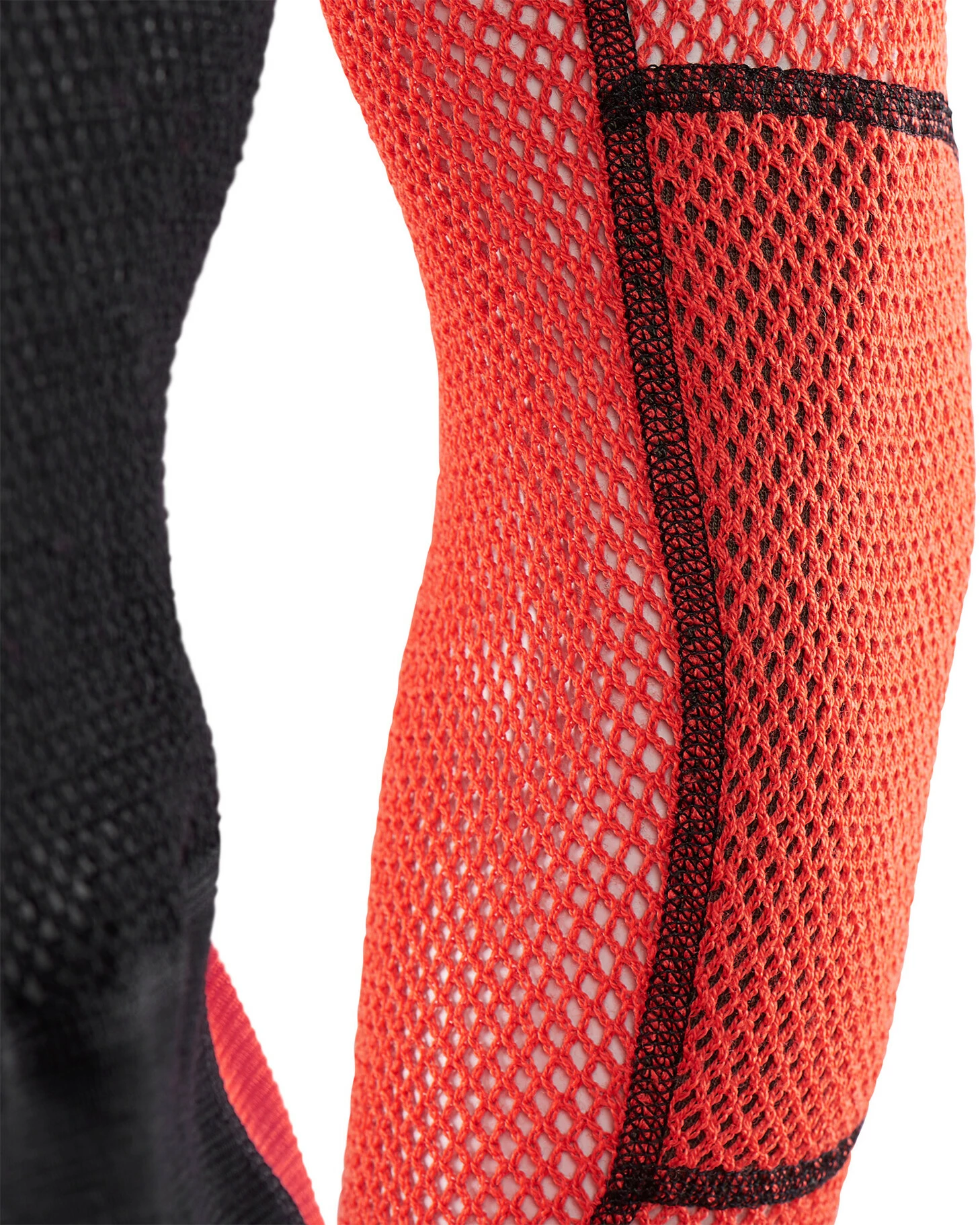 Aclima Hiking Chemise Faux Col Roulé Homme, noir/rouge 4 Aclima Hiking Chemise Faux Col Roulé Homme, noir/rouge – Image 2