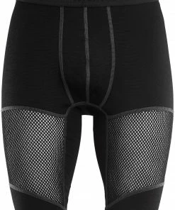 Aclima WoolNet Short long Homme, noir