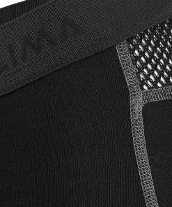 Aclima WoolNet Short long Femme, noir -Sous-vêtements Soldes aclima woolnet long shorts women jet black 3