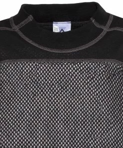 Aclima Woolnet T-Shirt Homme, noir -Sous-vêtements Soldes aclima woolnet t shirt men jet black 5