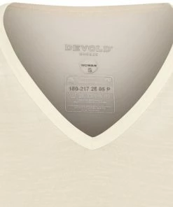 Devold Breeze T-shirt Femme, blanc -Sous-vêtements Soldes devold breeze lyhythihainen paita naiset offwhite 4 2