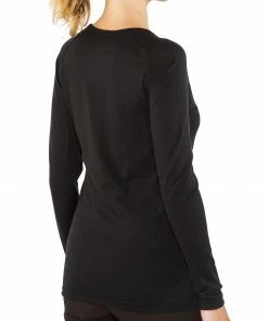 Devold Breeze T-shirts manches longues Femme, noir -Sous-vêtements Soldes devold breeze shirt women black 2 2