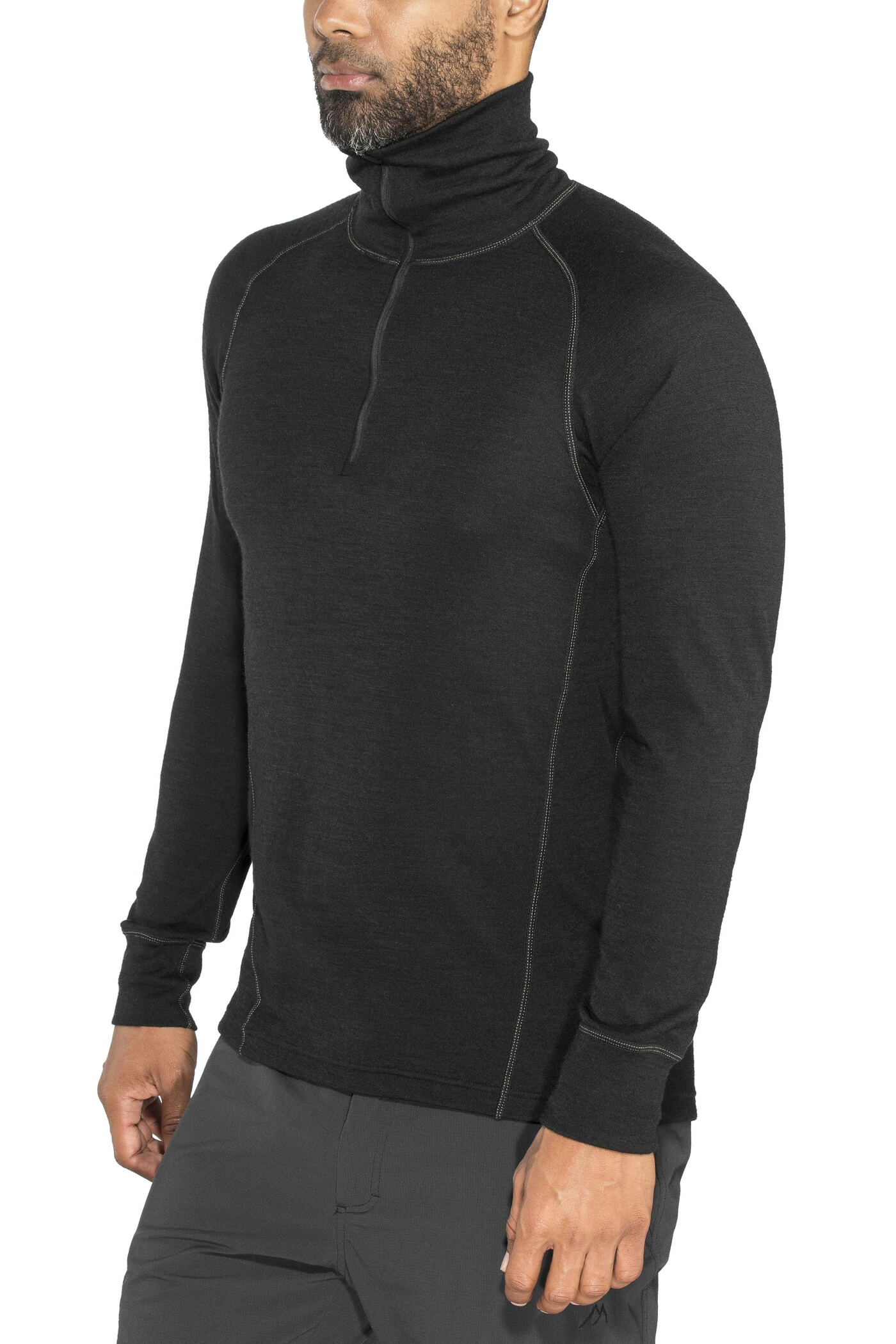 Devold Duo Active Sweat-shirt Col roulé avec Zip Homme, bleu 4 Devold Duo Active Sweat-shirt Col roulé avec Zip Homme, bleu – Image 2