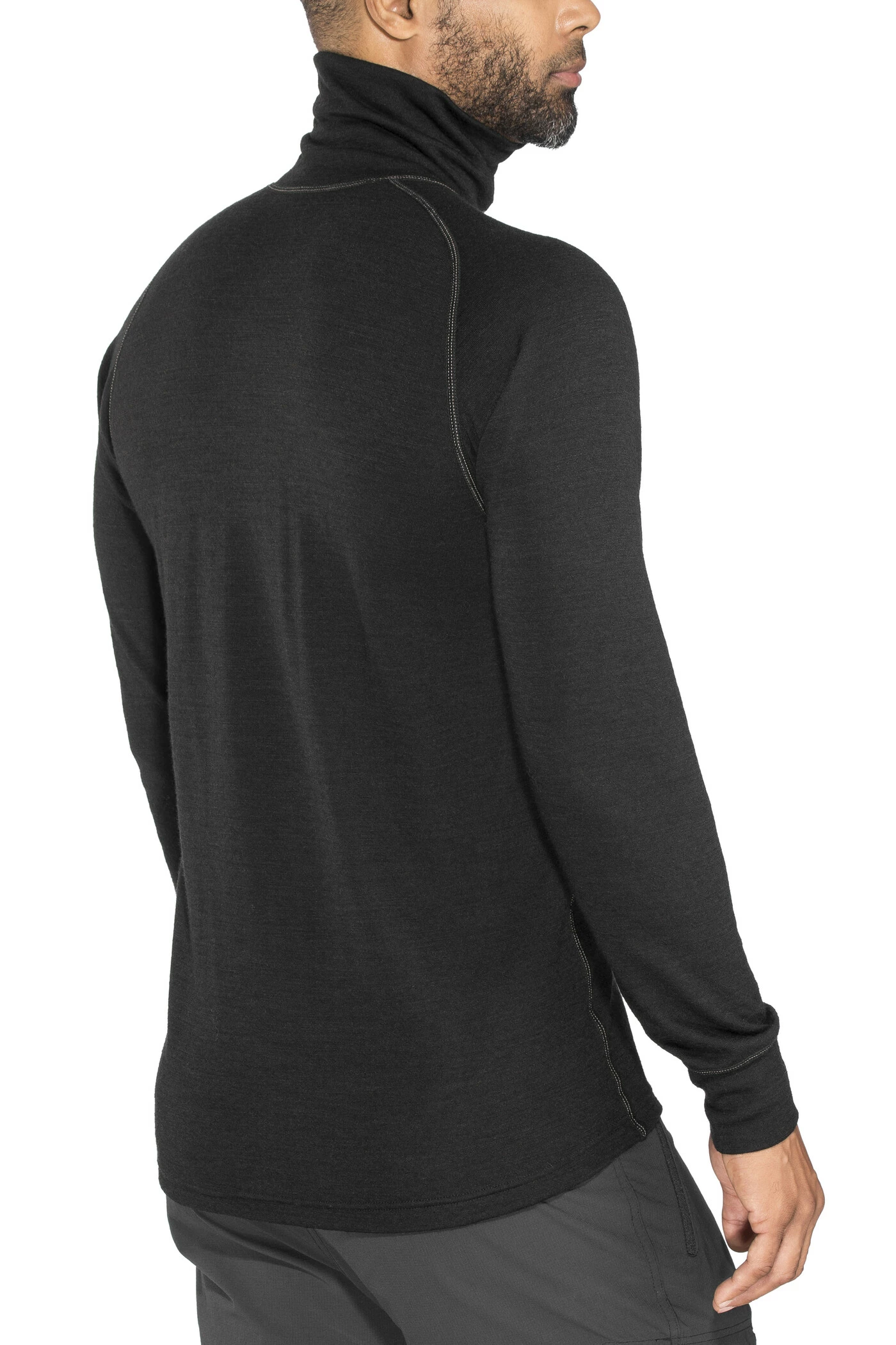 Devold Duo Active Sweat-shirt Col roulé avec Zip Homme, Bleu pétrole 5 Devold Duo Active Sweat-shirt Col roulé avec Zip Homme, Bleu pétrole – Image 3