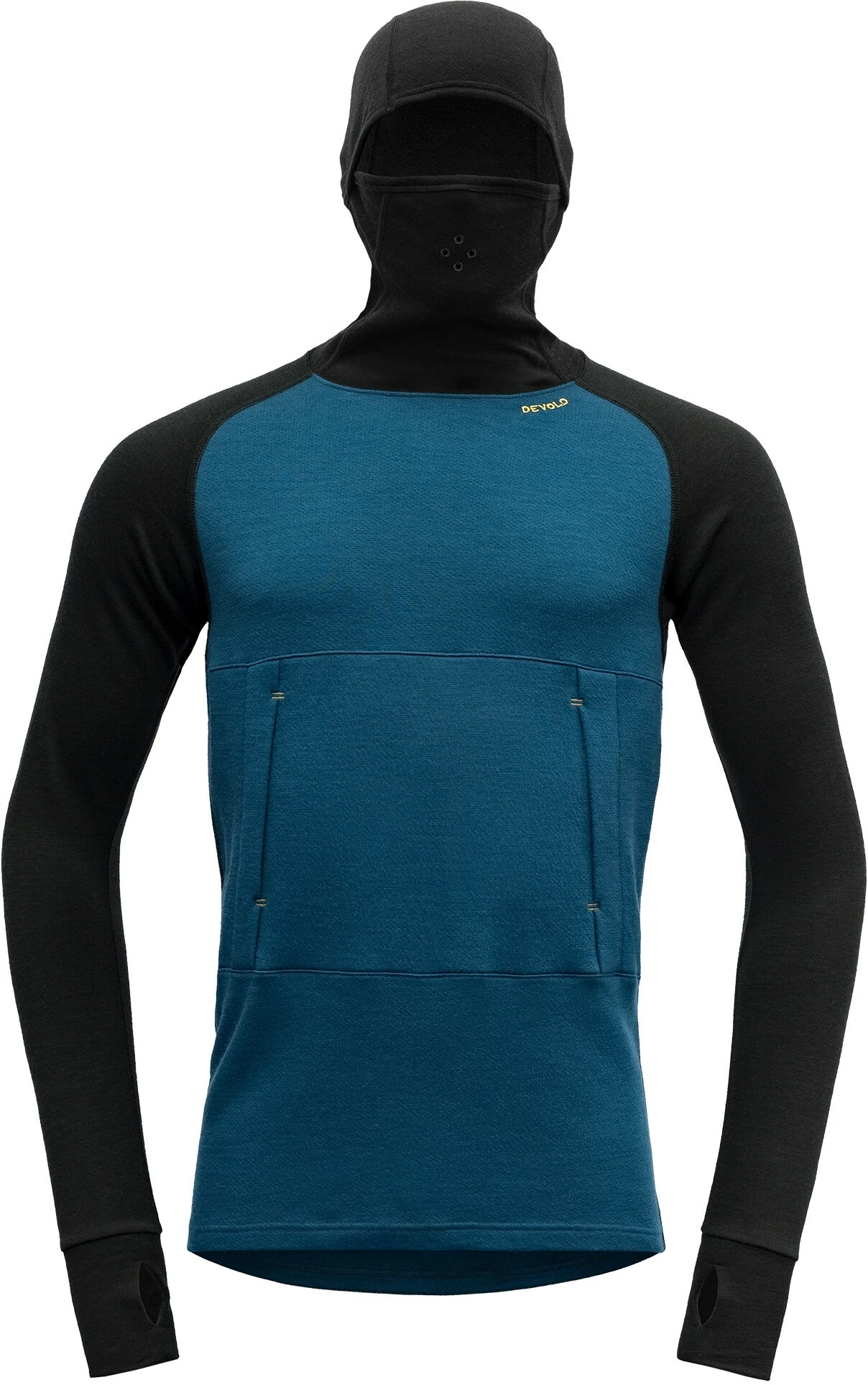 Devold Expedition Arctic Sweat à capuche Homme, noir/Bleu pétrole 4 Devold Expedition Arctic Sweat à capuche Homme, noir/Bleu pétrole – Image 2