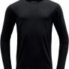 Devold Jakta Sweat à manches longues Homme, bleu -Sous-vêtements Soldes devold jakta ls shirt men black 1