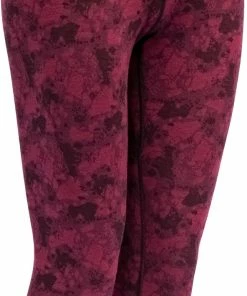 Devold Kvitegga Caleçons Longs 3/4 Femme, rouge
