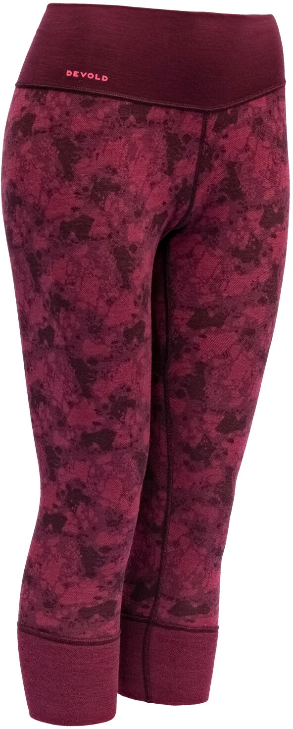 Devold Kvitegga Caleçons Longs 3/4 Femme, rouge 3 Devold Kvitegga Caleçons Longs 3/4 Femme, rouge