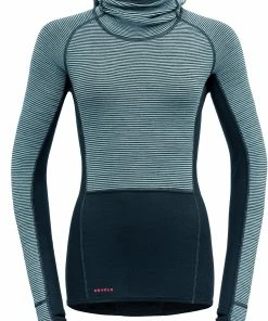 Devold Tuvegga Sport Air Sweat à capuche Femme, bleu