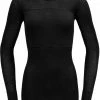 Devold Wool Mesh T-shirts manches longues Femme, noir