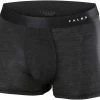 Falke Silk-Wool Sous-vêtement Homme, noir/gris