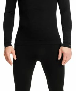 Falke Wool-Tech Light Collants 3/4 Homme, noir -Sous-vêtements Soldes falke wool tech light 3 4 tights men black 6