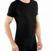 Falke Wool Tech Light T-Shirt À Manches Courtes Homme, noir -Sous-vêtements Soldes falke wool tech light ss shirt men black 1