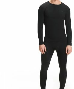 Falke Wool-Tech Collants Homme, noir -Sous-vêtements Soldes falke wool tech tights men black 5