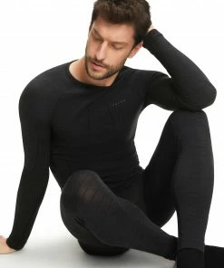 Falke Wool-Tech Collants Homme, noir -Sous-vêtements Soldes falke wool tech tights men black 6