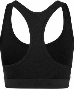 Föhn Merino Haut court Femme, noir -Sous-vêtements Soldes foehn merino crop top women black 2