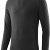 Föhn Merino Couche de base à manches longues Homme, noir 1 Föhn Merino Couche de base à manches longues Homme, noir -Sous-vêtements Soldes foehn merino long sleeve baselayer shirt men black 1