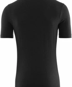 Föhn Merino T-shirt à manches courtes Homme, noir -Sous-vêtements Soldes foehn merino short sleeve baselayer shirt men black 3