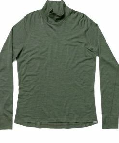 Houdini Activist Couche de base à col roulé Homme, noir