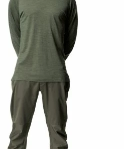 Houdini Activist Couche de base à col roulé Homme, noir -Sous-vêtements Soldes houdini activist turtleneck baselayer men willow green 5