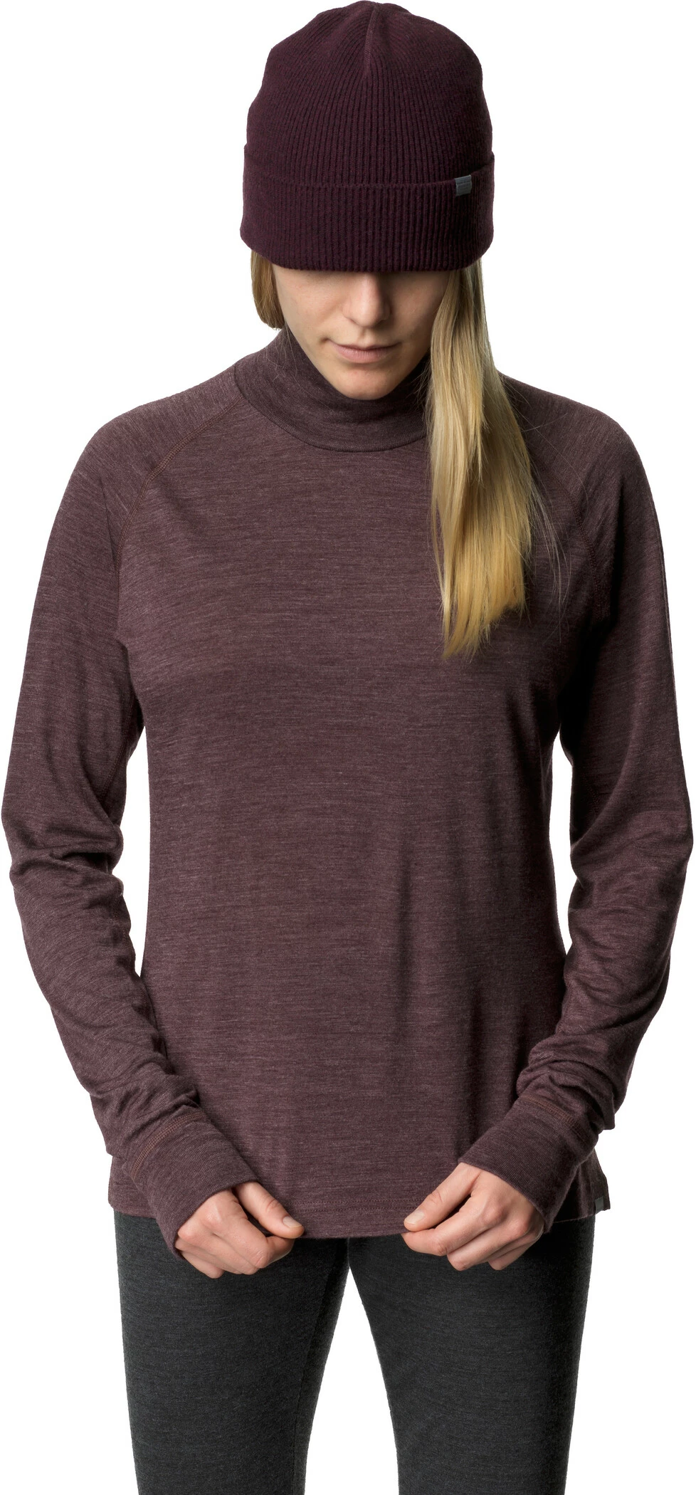 Houdini Activist Couche de base à col roulé Femme, noir 4 Houdini Activist Couche de base à col roulé Femme, noir – Image 2