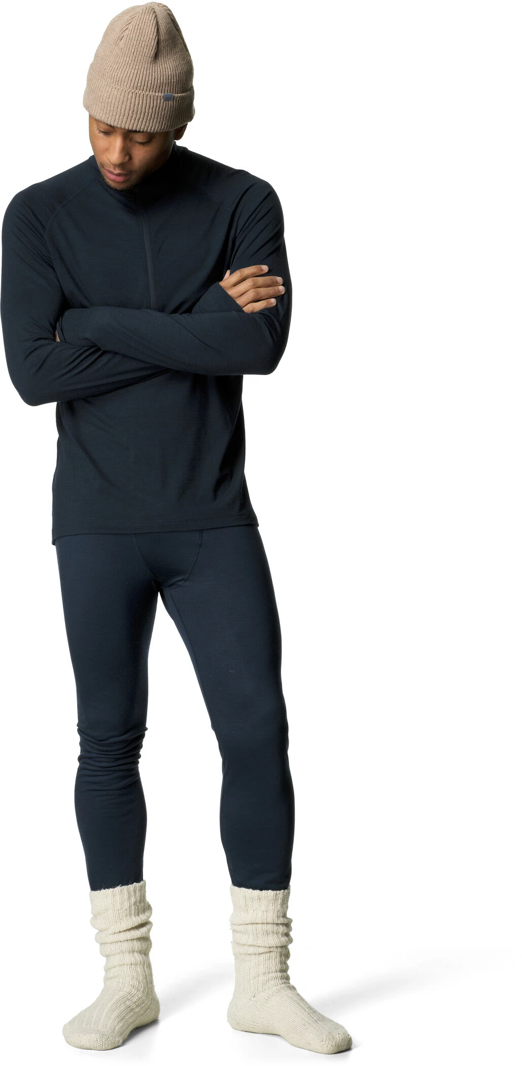 Houdini Desoli Couche de base légère à demi-zip Homme, bleu 6 Houdini Desoli Couche de base légère à demi-zip Homme, bleu – Image 4