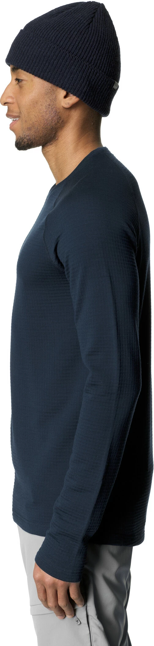 Houdini Desoli Pull ras du cou thermique Homme, noir 5 Houdini Desoli Pull ras du cou thermique Homme, noir – Image 3