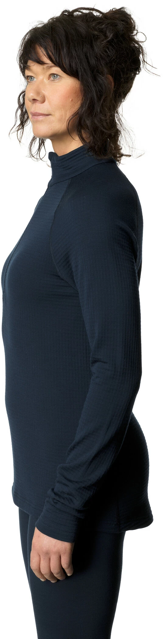 Houdini Desoli Couche de base thermique à demi-zip Femme, bleu 5 Houdini Desoli Couche de base thermique à demi-zip Femme, bleu – Image 3