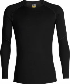 Icebreaker 150 Zone Haut À Col Ras-Du-Cou À Manches Longues Homme, bleu