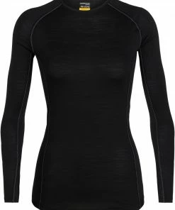 Icebreaker 150 Zone T-shirt manches longues à col ras-du-cou Femme, rouge